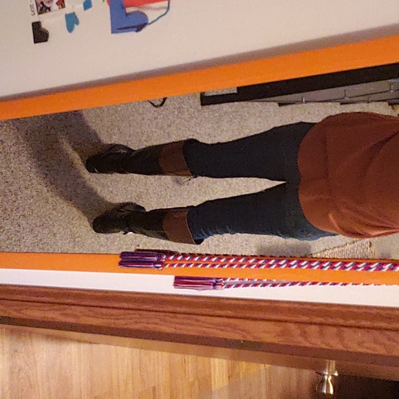 Black/Brown dress boots - Picture 4 of 8